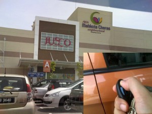 car remote's frequency clipping
